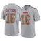 Men's Len Dawson Kansas City Chiefs Atmosphere Fashion Jersey - Game Gray