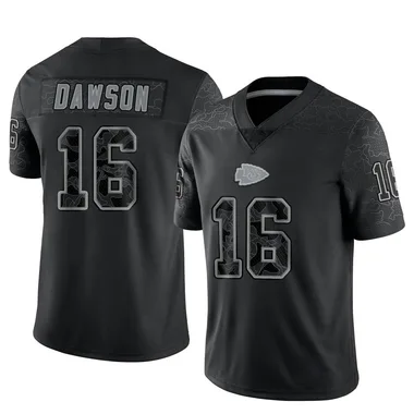 Men's Len Dawson Kansas City Chiefs Reflective Jersey - Limited Black