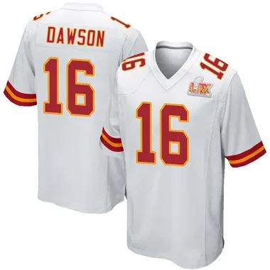 Men's Len Dawson Kansas City Chiefs Super Bowl LIX Jersey - Game White