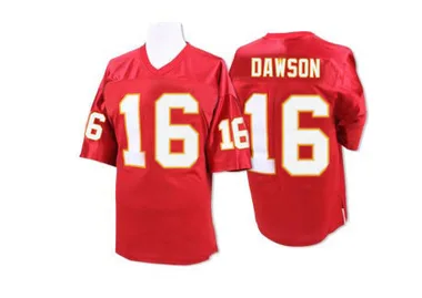 Men's Len Dawson Kansas City Chiefs Team Color Throwback Jersey - Authentic Red