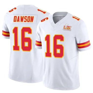 Men's Len Dawson Kansas City Chiefs Vapor F.U.S.E. Super Bowl LIX Jersey - Limited White