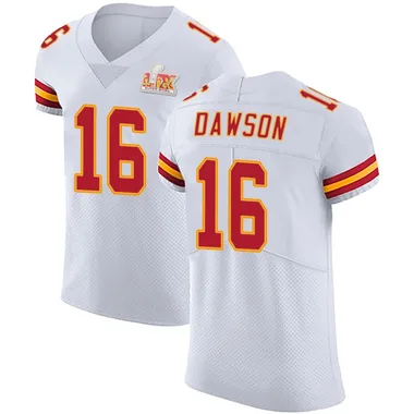 Men's Len Dawson Kansas City Chiefs Vapor Untouchable Super Bowl LIX Jersey - Elite White