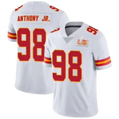 Men's Vincent Anthony Jr. Kansas City Chiefs Vapor Untouchable Super Bowl LIX Jersey - Limited White