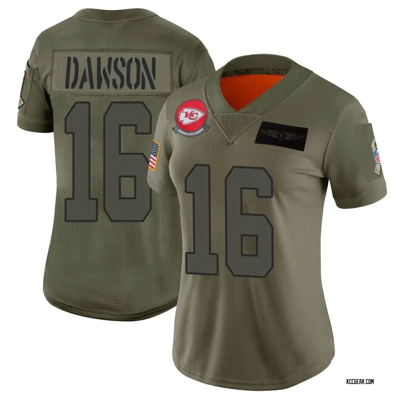 Women's Len Dawson Kansas City Chiefs 2019 Salute to Service Jersey - Limited Camo