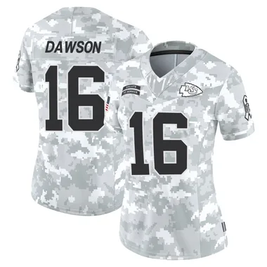 Women's Len Dawson Kansas City Chiefs 2024 Salute to Service Jersey - Limited Arctic Camo