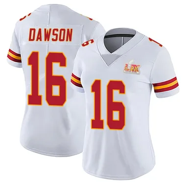 Women's Len Dawson Kansas City Chiefs Vapor Untouchable Super Bowl LIX Jersey - Limited White