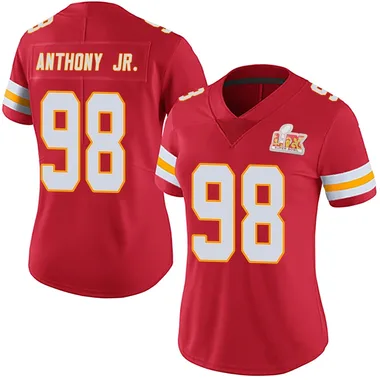 Women's Vincent Anthony Jr. Kansas City Chiefs Team Color Vapor Untouchable Super Bowl LIX Jersey - Limited Red