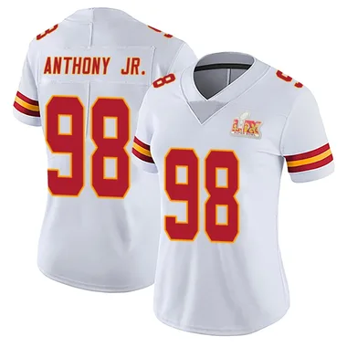 Women's Vincent Anthony Jr. Kansas City Chiefs Vapor Untouchable Super Bowl LIX Jersey - Limited White