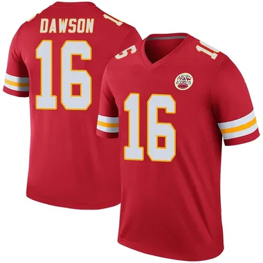Youth Len Dawson Kansas City Chiefs Color Rush Jersey - Legend Red