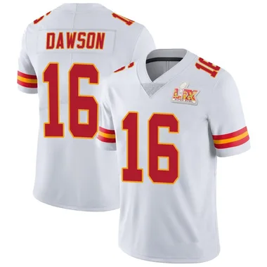 Youth Len Dawson Kansas City Chiefs Vapor Untouchable Super Bowl LIX Jersey - Limited White