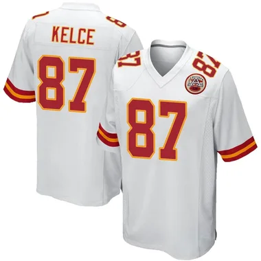 Youth Travis Kelce Kansas City Chiefs Jersey - Game White